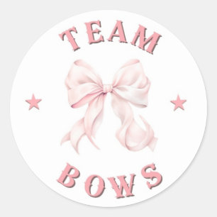 Team bucht Sticker für Stiefel- oder Bows-Gender-D