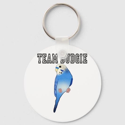 Team Budgie Schlüsselanhänger (Vorderseite)
