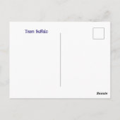 Team Buffalo Postkarte (Rückseite)