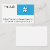 Team # Buissness Karten (Vorne/Hinten)