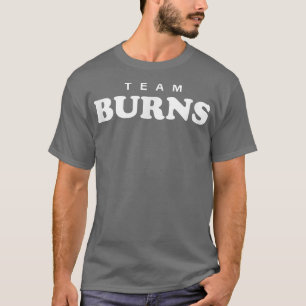 Team Burns Personalisierte Familienname Briom Groo T-Shirt