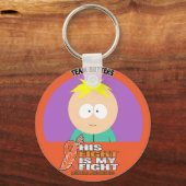 Team Butters - Round Schlüsselanhänger (Rückseite)