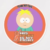 Team Butters - Stickers Etiketten (Design 2)