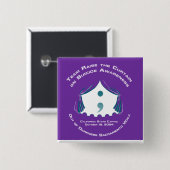 Team Button-Platz Button (Vorne & Hinten)