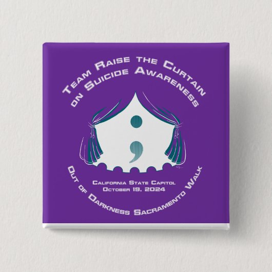 Team Button-Platz Button (Vorderseite)