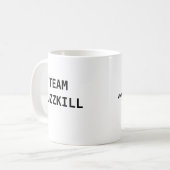 TEAM BUZZKILL KAFFEETASSE (Vorderseite Links)