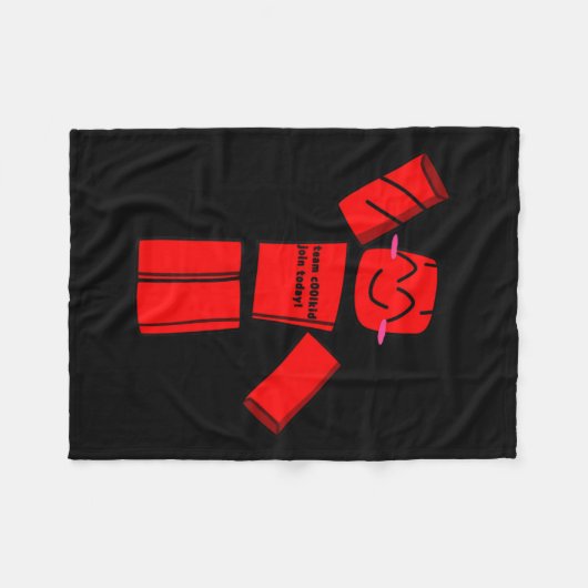 Team C00lkidd nimmt an heutigem Funny Trending Zit Fleecedecke (Vorderseite (Horizontal))