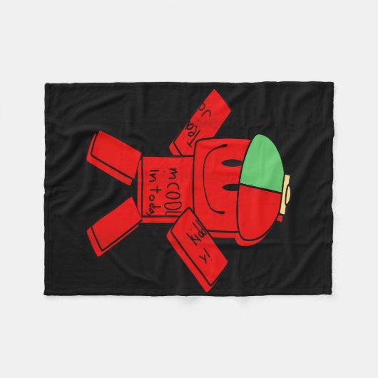 Team C00lkidd nimmt heute an der Funny Trending Zi Fleecedecke (Vorderseite (Horizontal))