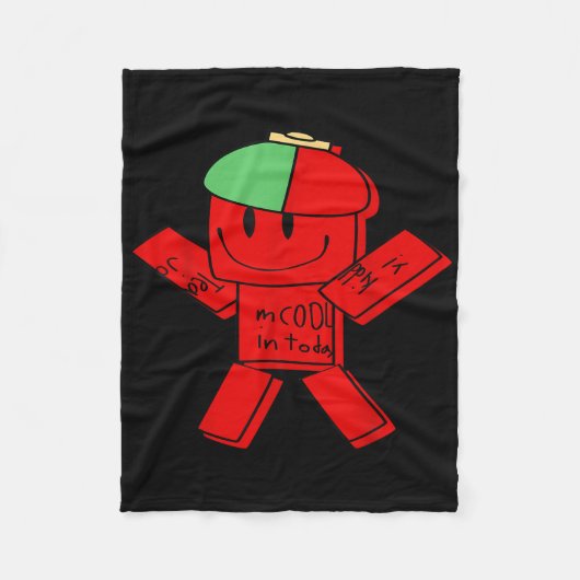 Team C00lkidd nimmt heute an der Funny Trending Zi Fleecedecke (Vorderseite)