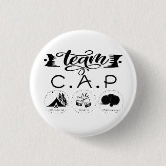 Team C.A.P Camping Apéro Pétanque Button