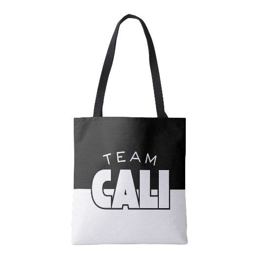 Team Cali wiederverwendbare Einkaufstasche Tasche