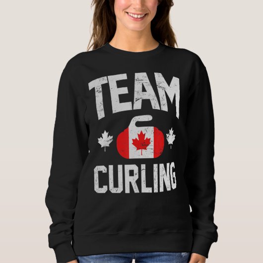 Team Canada Curling Sweatshirt (Vorderseite)