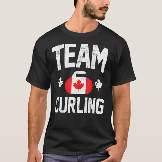 Team Canada Curling T-Shirt (Vorderseite)
