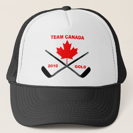 TEAM CANADA-GOLD-HAT TRUCKERKAPPE (Vorderseite)