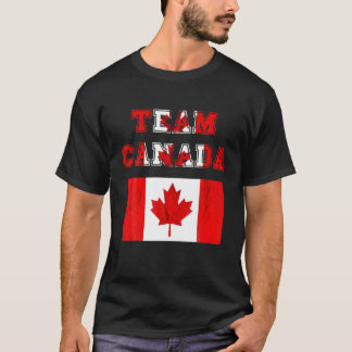 Team Canada Maple Leaf Kanada Canadian Roots Canad T-Shirt