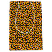 Team Candy Corn Halloween Mittlere Geschenktüte (Vorderseite)