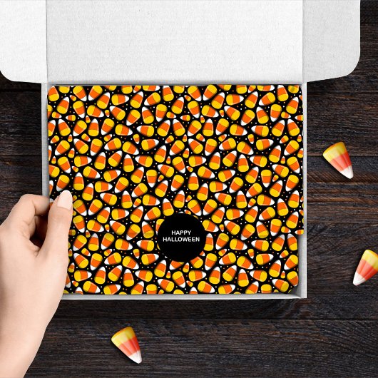 Team Candy Corn Halloween Seidenpapier