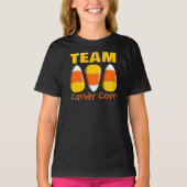 Team Candy Corn Halloween T-Shirt (Vorderseite)