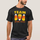 Team Candy Corn Halloween T-Shirt (Vorderseite)