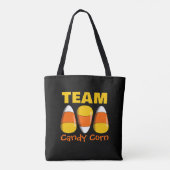 Team Candy Corn Halloween Tasche (Rückseite)