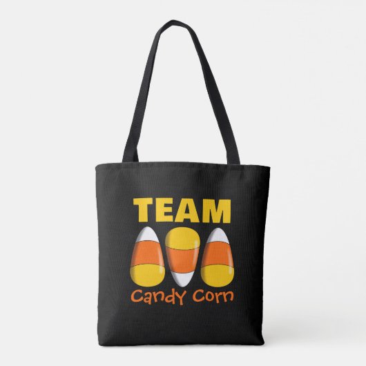 Team Candy Corn Halloween Tasche (Rückseite)