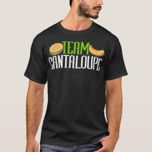 Team Cantaloupe Funny Melon Sommer Frucht Lover Fa T-Shirt
