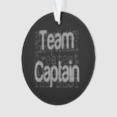 Team Captain Extraordinaire Ornament (Vorderseite)