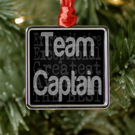 Team Captain Extraordinaire Ornament Aus Metall (Baum)
