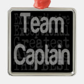 Team Captain Extraordinaire Ornament Aus Metall (Vorne)
