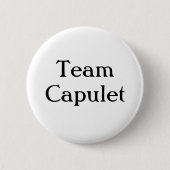 "Team Capulet" Knopf Button (Vorderseite)