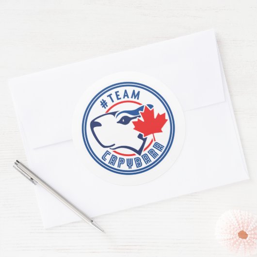Team Capybara Stickers (Umschlag)