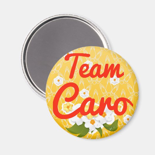 Team Caro Magnet (Vorderseite/Rückseite)