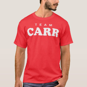 Team Carr Personalisierte Familienname Brauerei T-Shirt