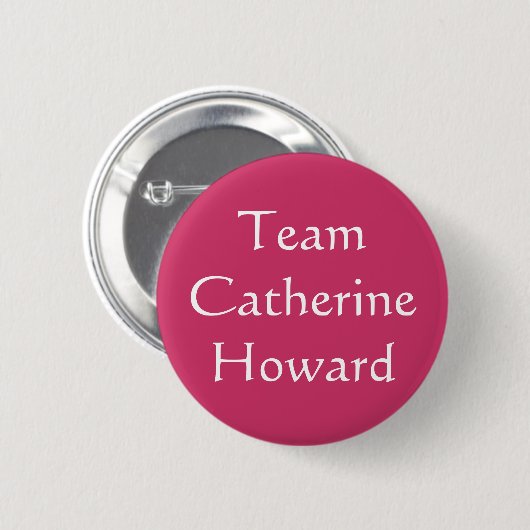 Team Catherine Howard Button (Vorne & Hinten)