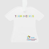 Team CDKL5 T - Shirt Ornament (Vorderseite)