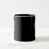 Team Celery Gesunde Gemüse 1 Zweifarbige Tasse (Mittel)