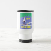 Team Celeste Reise-Tasse Reisebecher (Mittel)