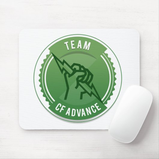 Team CF Fortschritts-Mausunterlage Mousepad (Mit Mouse)
