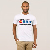 Team Chad - Männer-T - Shirt (Vorne ganz)