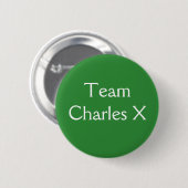 Team Charles X Button (Vorne & Hinten)
