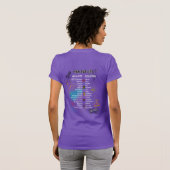Team Cherokee Unbreakable Tour Damen Slim Tee  (Schwarz voll)