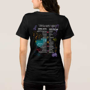 Team Cherokee Unbreakable Tour Damen-T-Shirt (Schw Tri-Blend Shirt