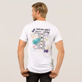 Team Cherokee Unbreakable Tour Men's Tee (White) (Rückseite voll)