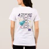 Team Cherokee Unbreakable Tour Women's Tee (White) (Rückseite)