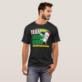 Team Chicken Curry - Guyana und Trinidad Patriotic T-Shirt (Vorne ganz)