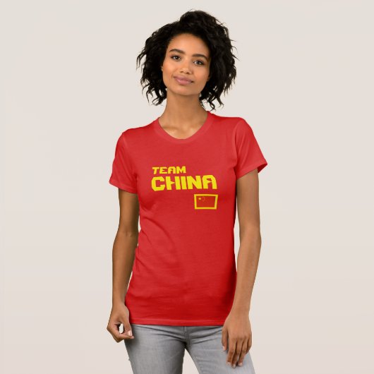 Team China T - Shirt (Vorne ganz)