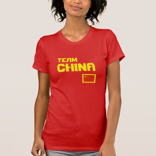 Team China T - Shirt (Vorderseite)