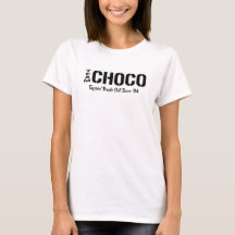 Team Choco Bella+Leinwand Boxy Crop Top T - Shirt