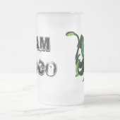 TEAM-CHOCO Bier-Tasse Mattglas Bierglas (Mittel)