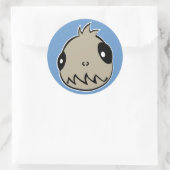 Team Chupacabra Runder Aufkleber (Tasche)